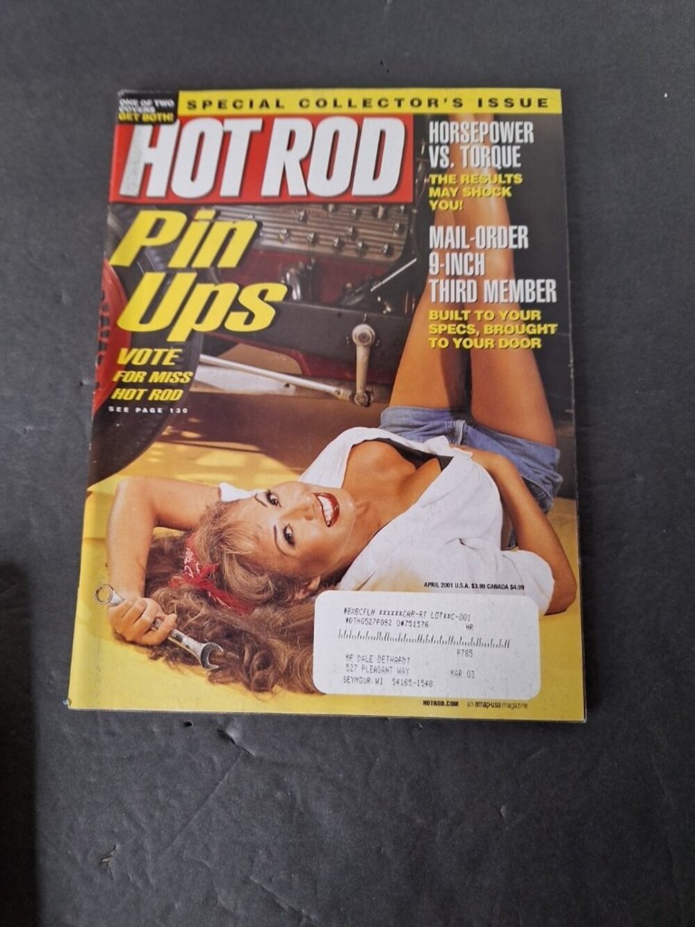 HOT ROD MAGAZINE FULL YEAR 2001.....COMPLETE TWELVE ISSUES JAN to DEC - Picture 10 of 13